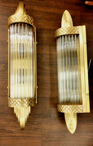 Vintage art deco glass - art,
